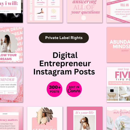 Digital Entrepreneur Instagram Posts