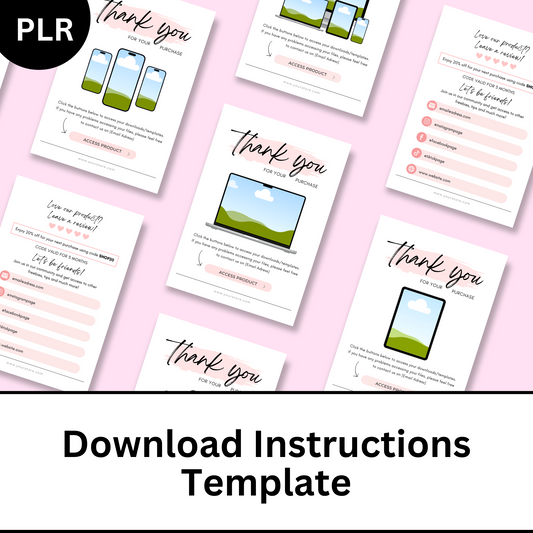 Download Instructions Template