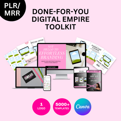 Done-For-You Digital Empire Toolkit Vol 1