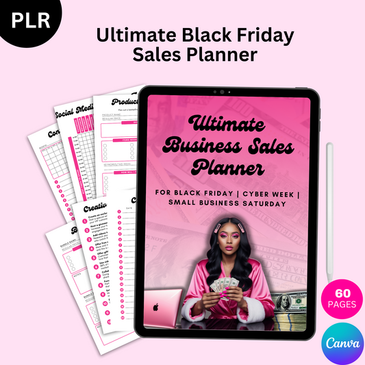 Ultimate Black Friday Sales Planner