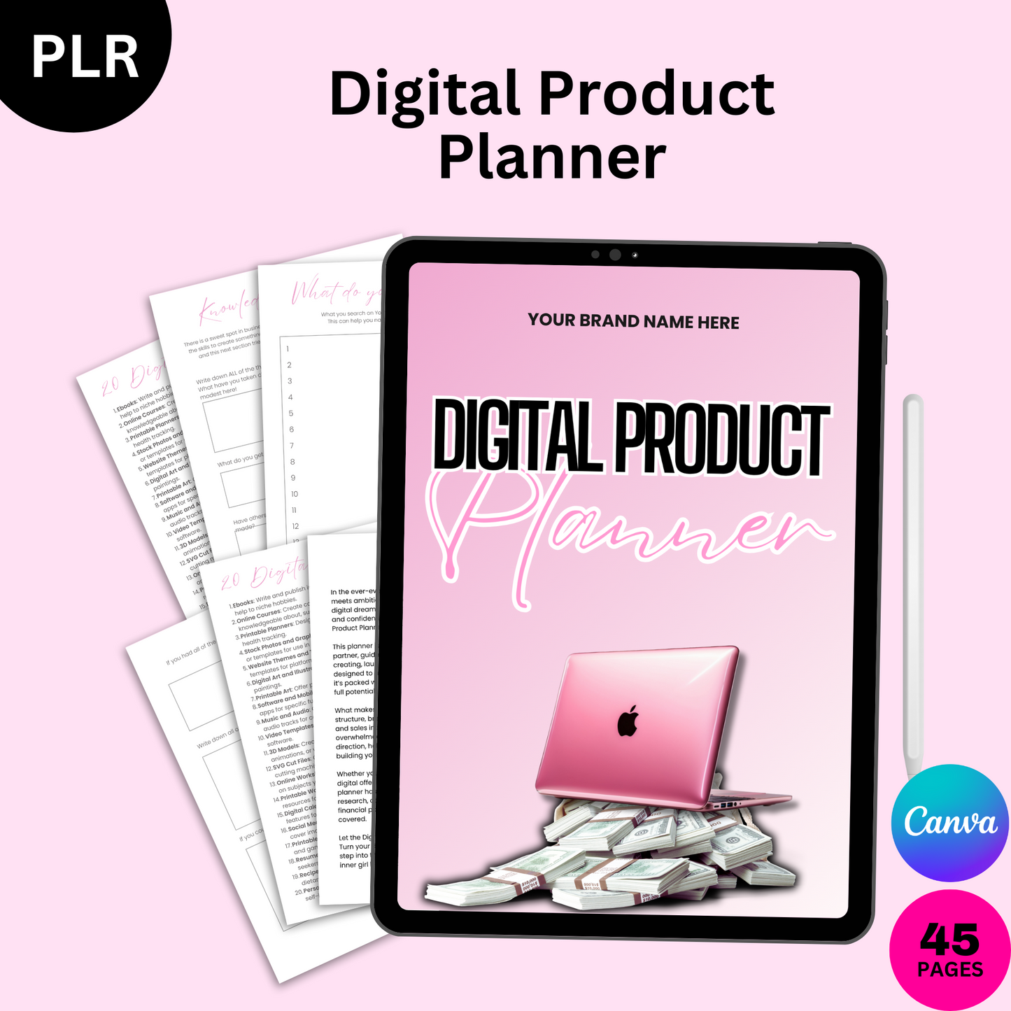 Ultimate Digital Product Planner