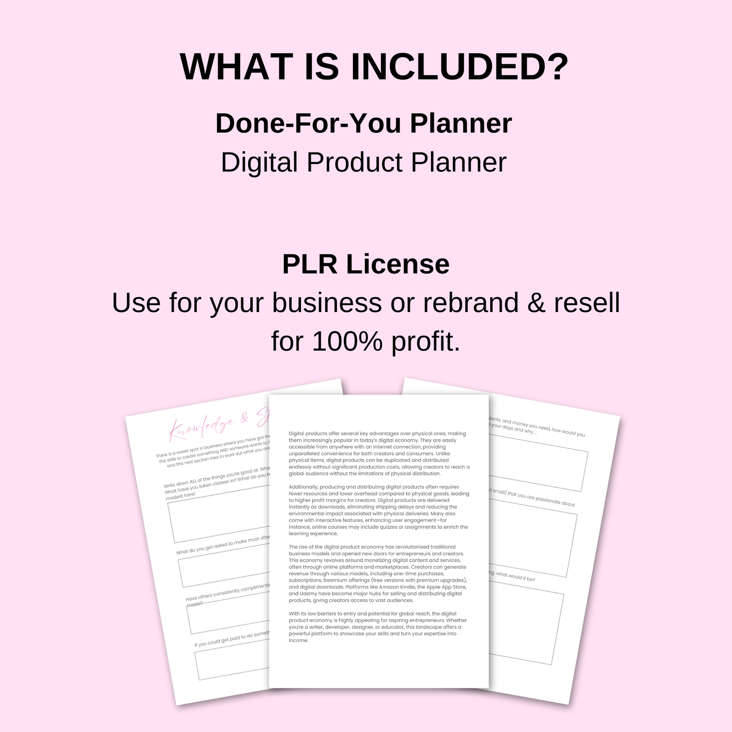 Ultimate Digital Product Planner