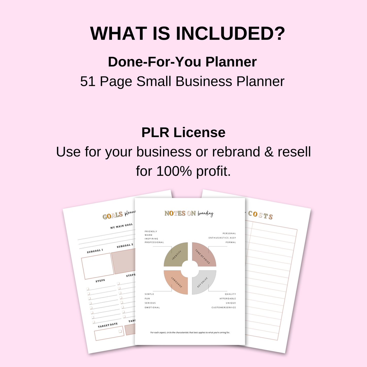 Small Business Planner