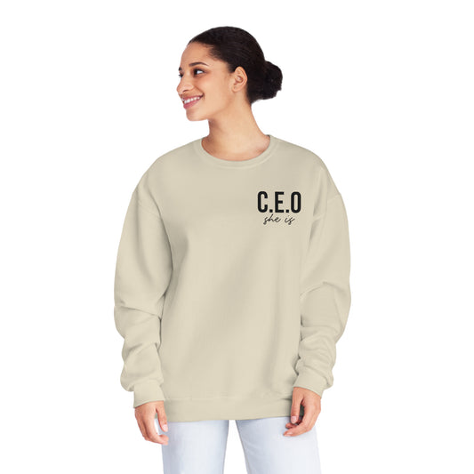 CEO She Is Crewneck Sweatshirt