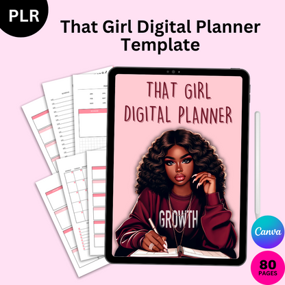 PLR That Girl Digital Planner