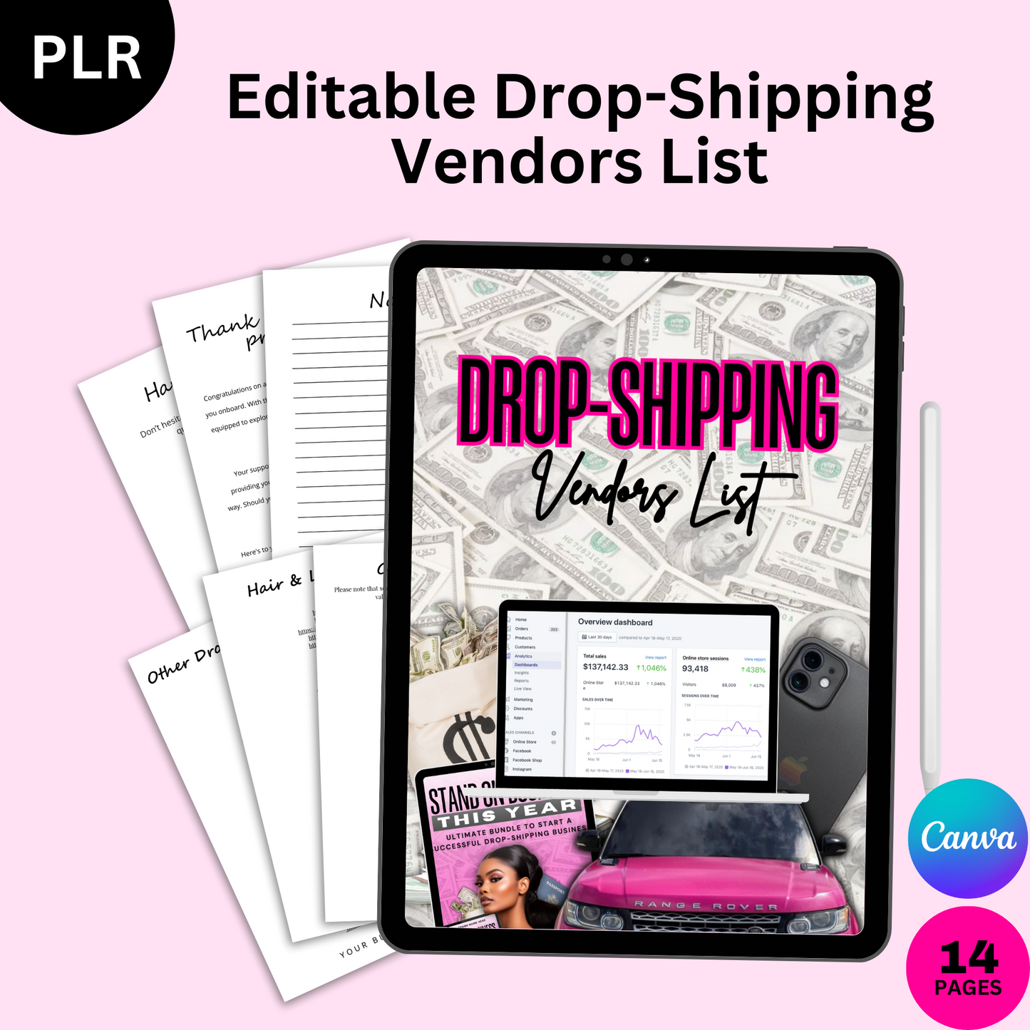 PLR Drop-Shipping Vendors List