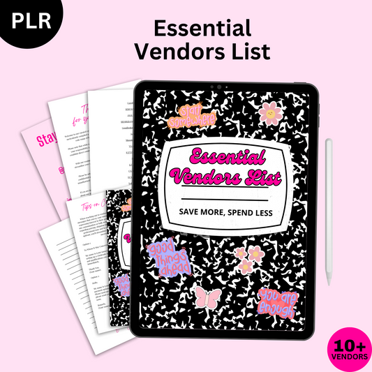 Essential Vendors List