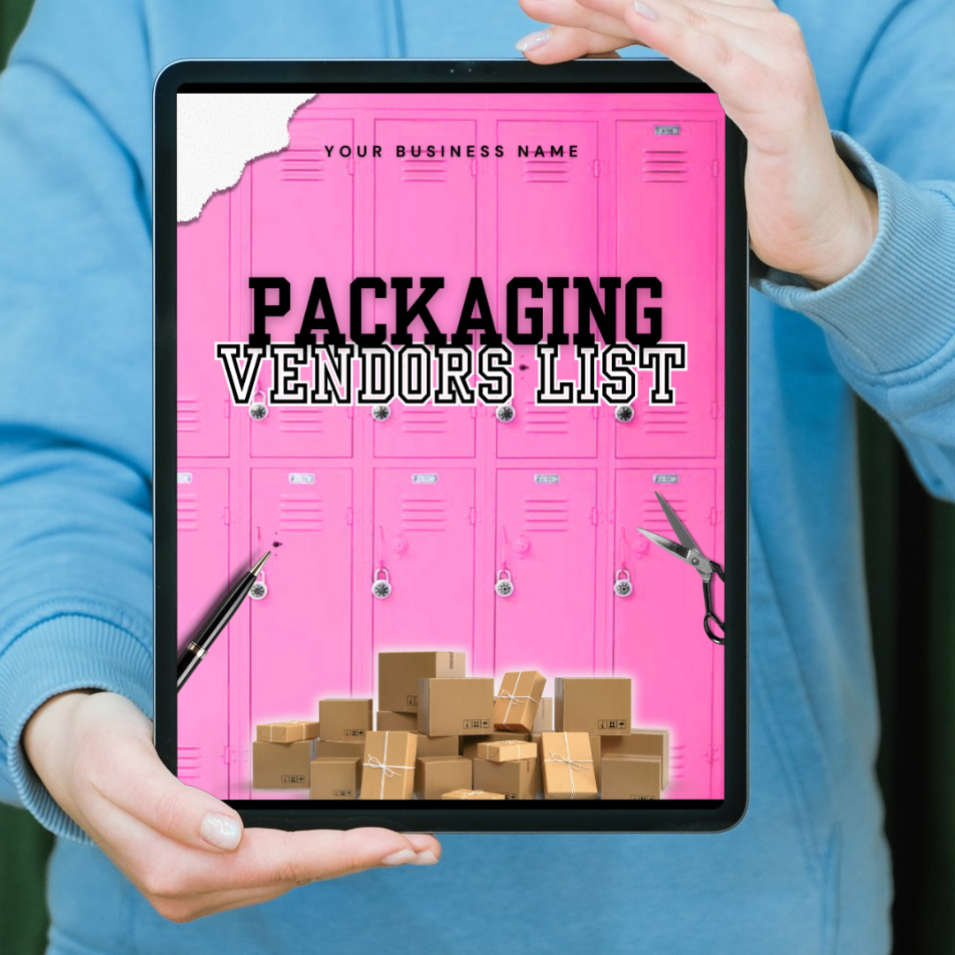 PLR Editable Packaging Vendors List