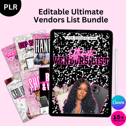 Ultimate Vendors List Bundle