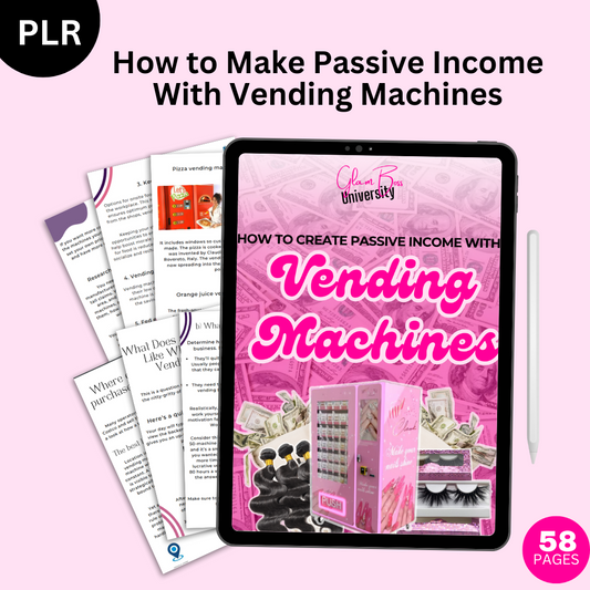 How to Make Passive Income With Vending Machines