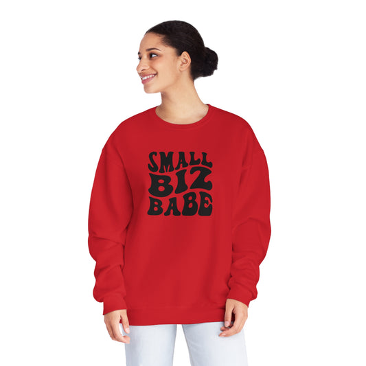 Small Biz Babe Crewneck Sweatshirt