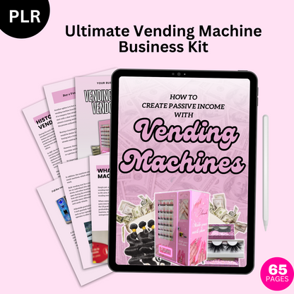 Ultimate Vending Machine Business Kit