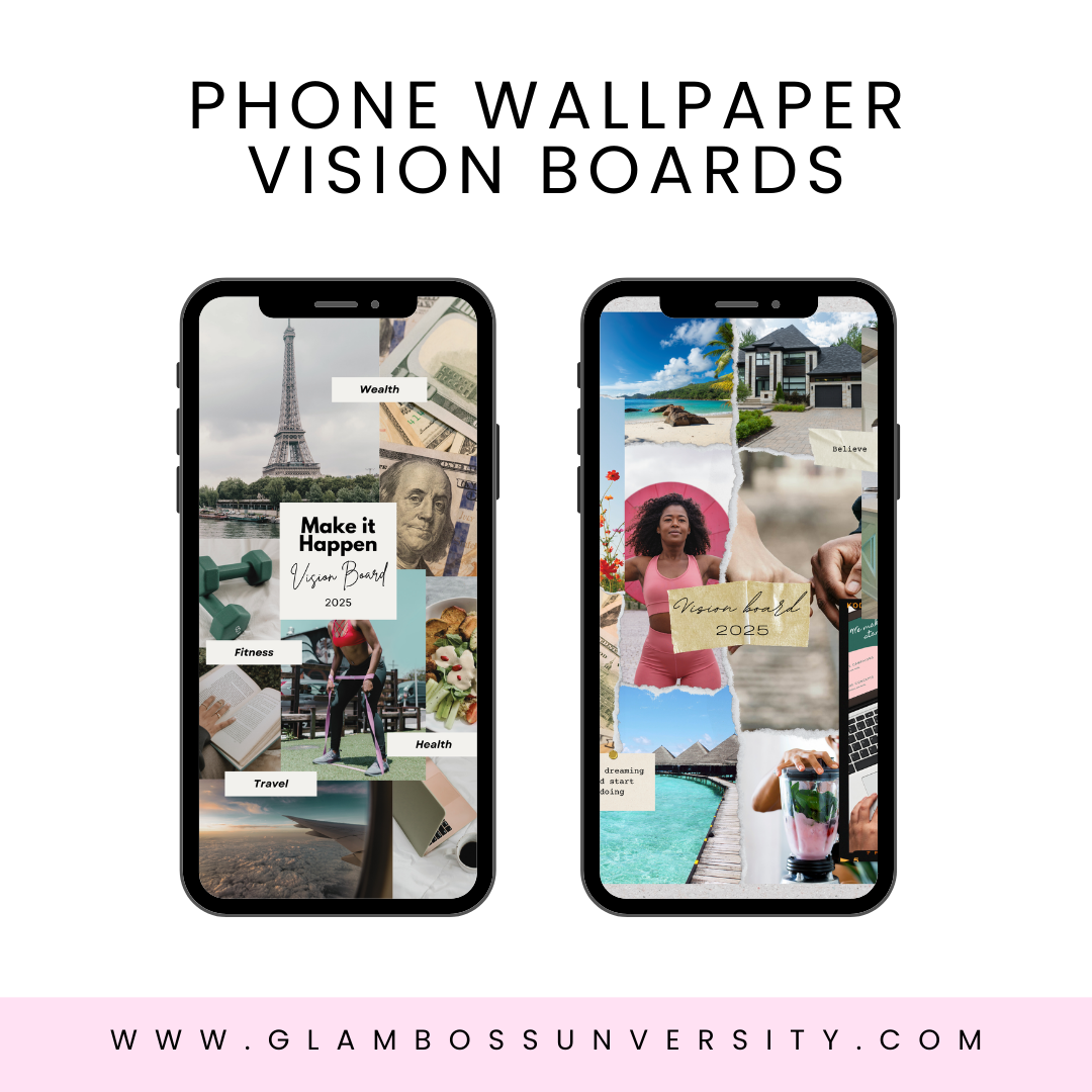 Digital Vision Board Templates