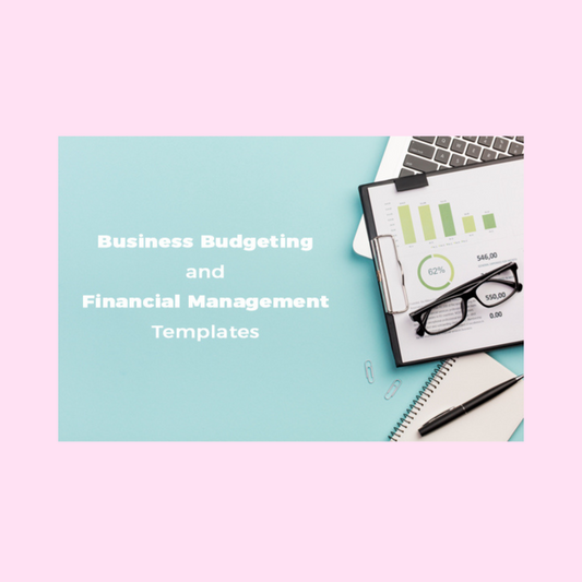 Business Budgeting and Financial Management Templates