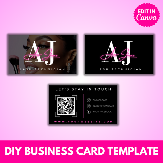 Customizable Business Card Template