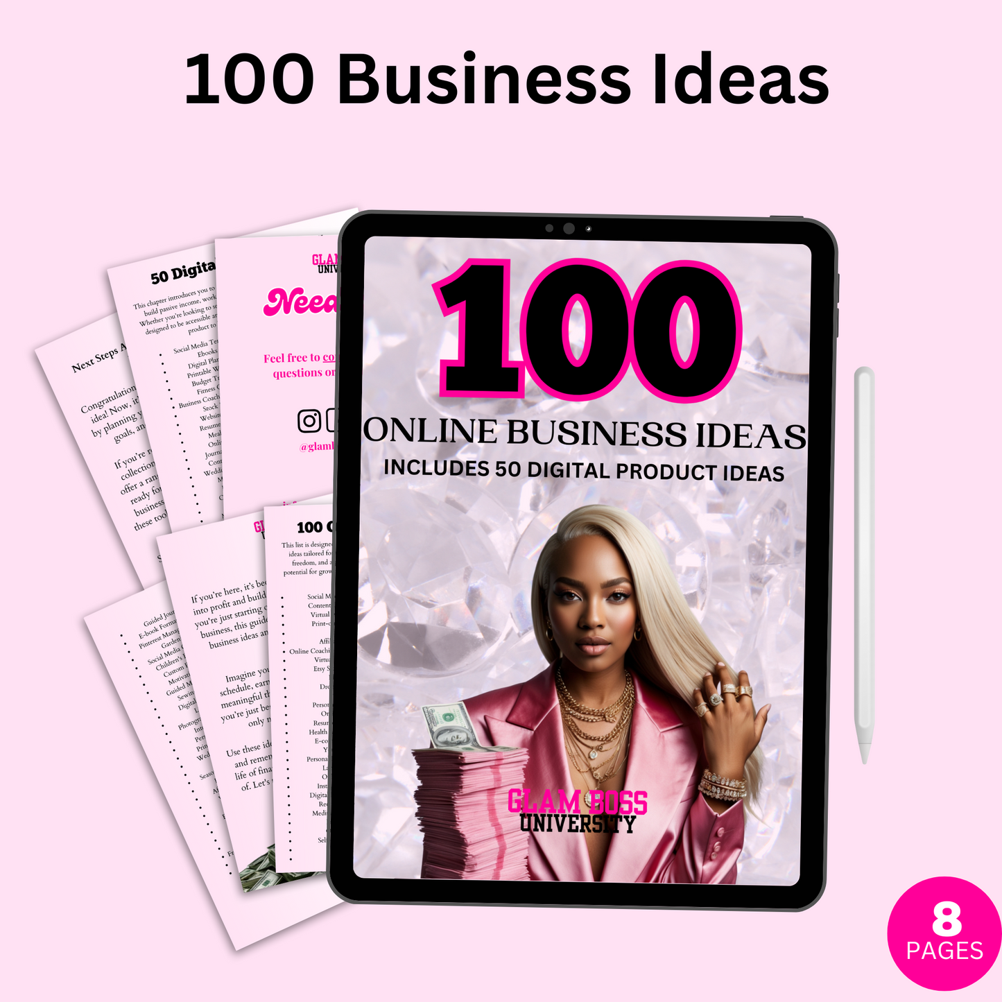 100 Online Business Ideas